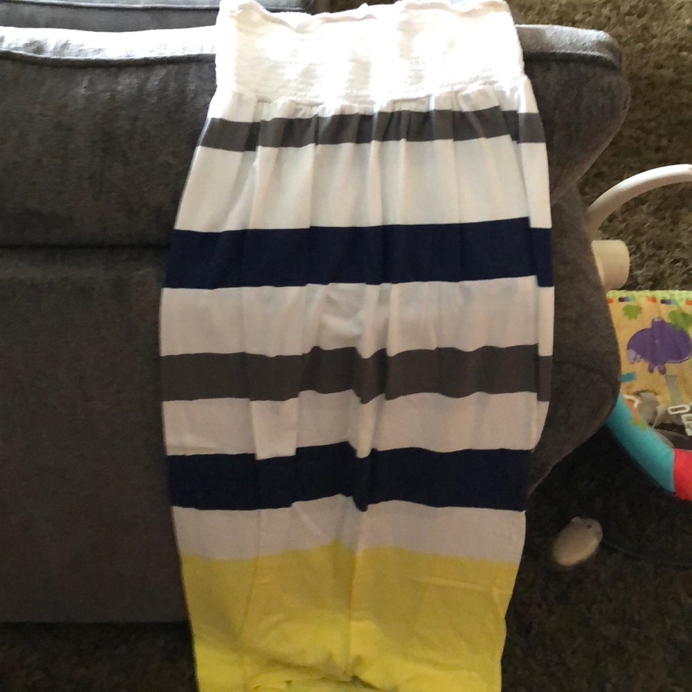 Strapless dress